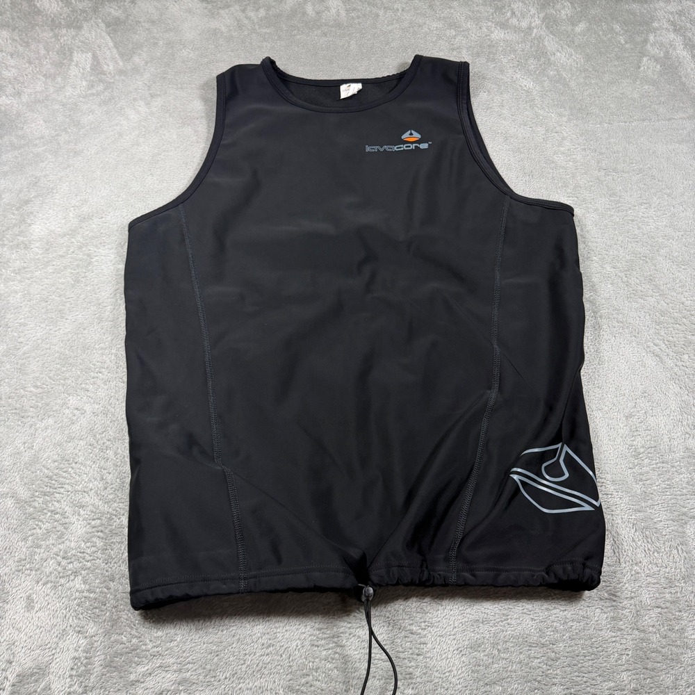 LavaCore Polytherm Vest Mens 3XL Black Thermal Scuba Diving Surfing Active